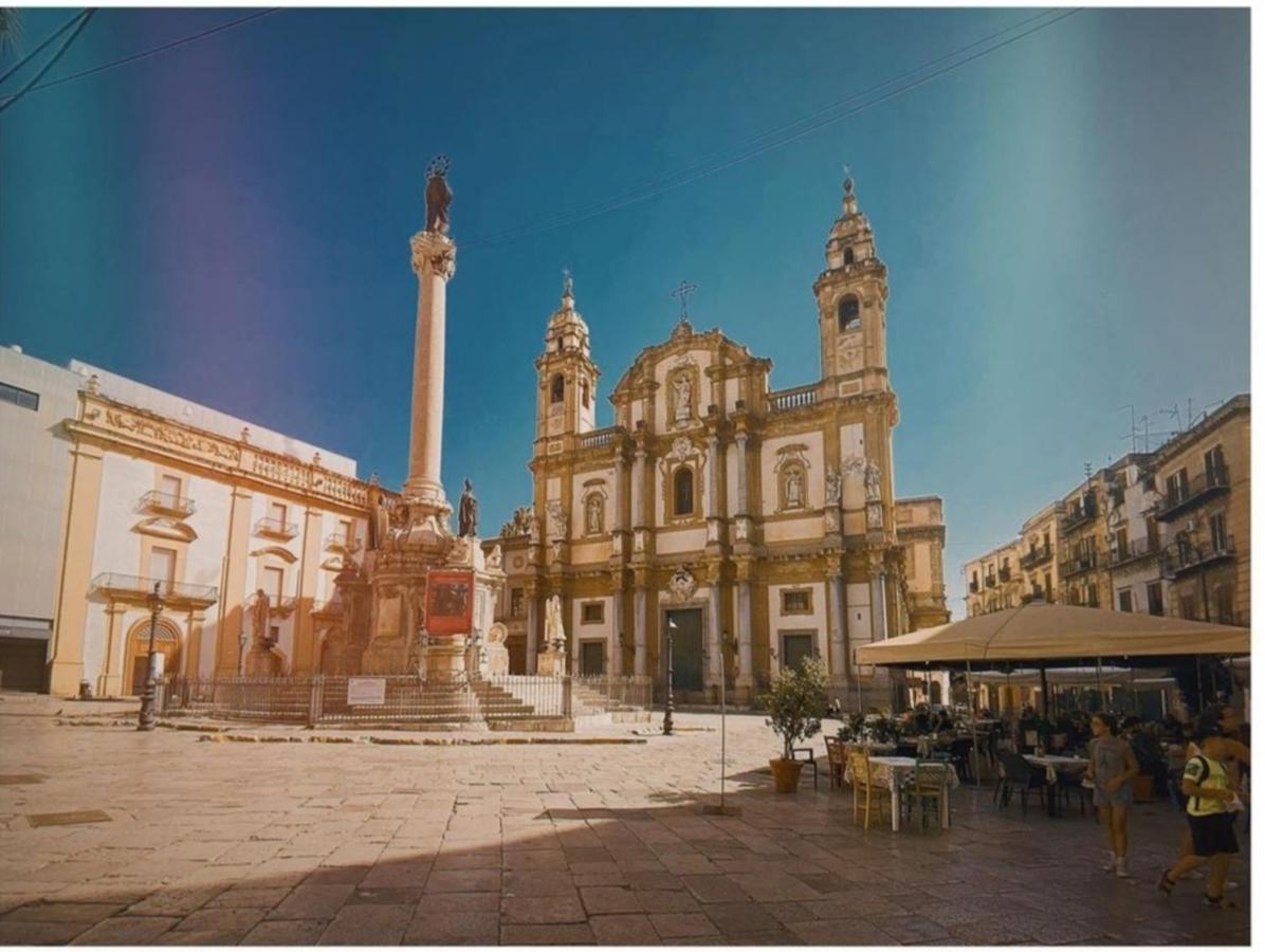 Tavola Tonda Apartament Palermo Exteriör bild